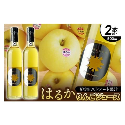 ふるさと納税 果汁飲料 りんご 岩手県 紫波町 はるか りんごジュース 2本セット ジュース 果汁100% ストレートジュース フルーツジュース 岩手県 紫波町産 …