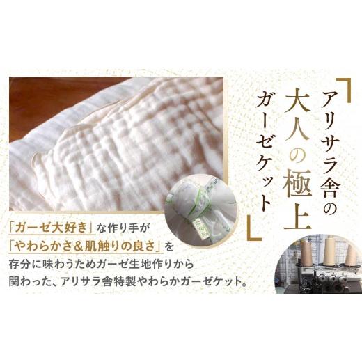 ふるさと納税 タオル・寝具 タオルケット 滋賀県 草津市 アリサラ舎の大人の極上ガーゼケット　ロングサイズ_2
