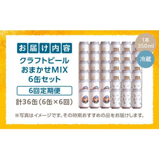 ふるさと納税 ビール 地ビール 宮崎県 宮崎市 おまかせMIX6缶 6ヶ月定期便セット_M368-T001-03 98,000円 定期便全6回の画像