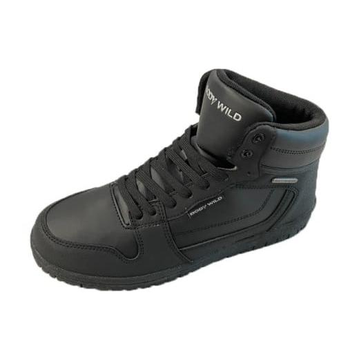 ふるさと納税 ファッション 靴 奈良県 川西町 ハイカットスニーカー BMS1548 (ブラック、25.0cm) (ブラック、25.0cm)