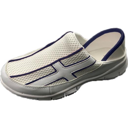 ふるさと納税 ファッション 靴 奈良県 川西町 ナースサンダル SU8147 (WH/NV、LLサイズ) (WH/NV、LLサイズ)