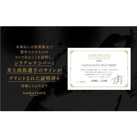 ふるさと納税 服 神奈川県 横浜市 井上尚弥 NAOYA INOUE DNA T SHIRT L
