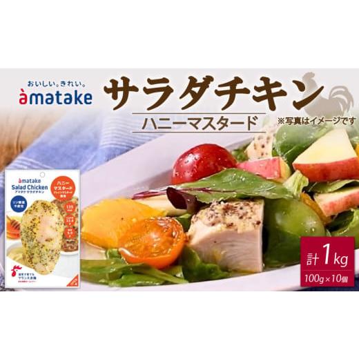ふるさと納税 鶏肉 ムネ 岩手県 大船渡市 サラダチキン ハニーマスタード 100g×10個 1回 1回 寄附金額12,000円