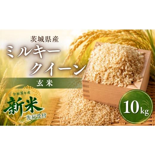 ふるさと納税 米 ミルキークイーン 茨城県 ひたちなか市 令和8年度米 ミルキークイーン 玄米 10kg 農家直送 | 新米 令和8年 先行受付 期間限定 ミルキークイー…
