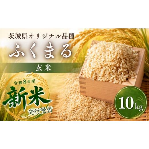 ふるさと納税 米 茨城県 ひたちなか市 令和8年度米 ふくまる 玄米 10kg 農家直送 | 新米 令和8年 先行受付 期間限定 ふくまる 米 お米 おこめ こめ 白米 精米 …
