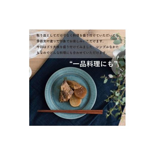 ふるさと納税 食器・グラス 皿 滋賀県 甲賀市 リムプレートM 淡青磁2枚セット s18-di14-A8 信楽焼・明山の画像