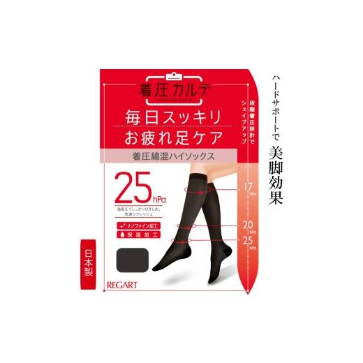 ふるさと納税 美容 香川県 丸亀市 メディックピエドシリーズ 着圧綿混ハイソックスMサイズ ブラック ソックス くつした 靴下 日用品 美容 着圧ソックス 生活…