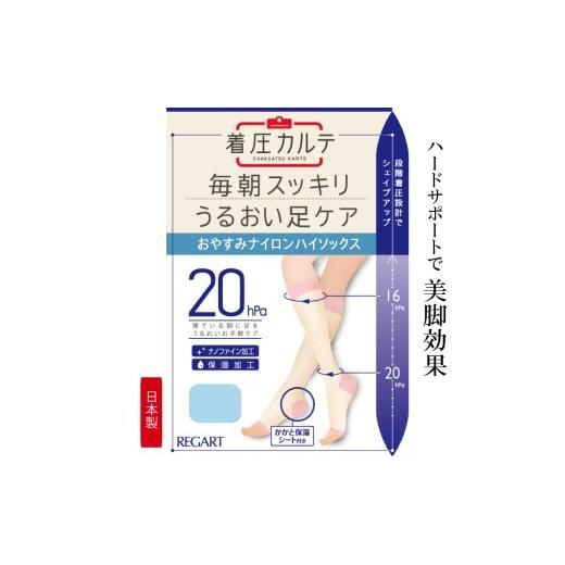 ふるさと納税 美容 香川県 丸亀市 メディックピエドシリーズ おやすみナイロンハイソックス Mサイズ アクア ソックス くつした 靴下 日用品 美容 着圧ソック…