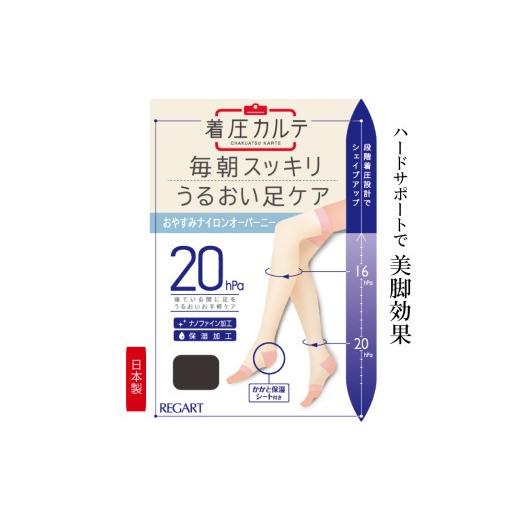 ふるさと納税 美容 香川県 丸亀市 メディックピエドシリーズ おやすみナイロンオーバーニー Mサイズ オフホワイト ソックス くつした 靴下 日用品 美容 着圧…