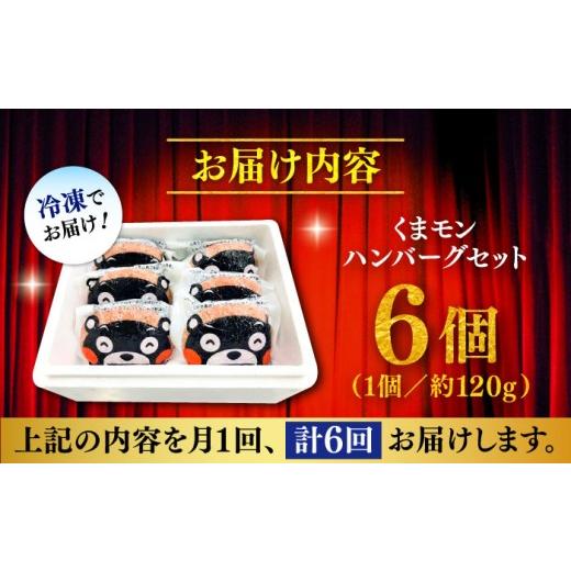 ふるさと納税 牛肉 ハンバーグ 熊本県 菊陽町  全6回定期便 くまモンハンバーグセット（あか牛100％使用） ／ 熊本 ハンバーグ 牛肉 はんばーぐ 牛肉ハンバー…_5