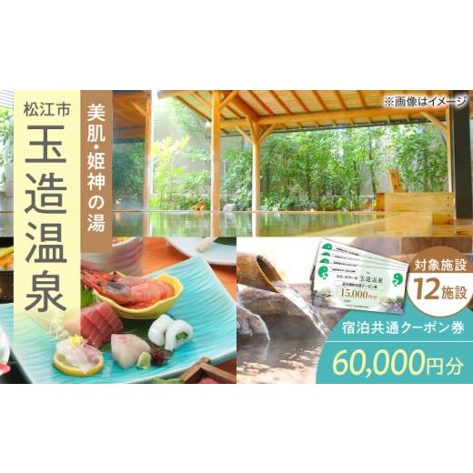 ふるさと納税 宿泊券 温泉 島根県 松江市 宿泊券 玉造 温泉 共通クーポン券 寄附額 20万円 60,000 円分 クーポン 島根県松江市/玉造温泉旅館協同組合 ALHN003…