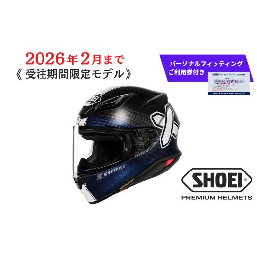 ふるさと納税 スポーツ・アウトドア 岩手県 一関市 SHOEI ヘルメット「Z-8 IDEOGRAPH TC-5 (BLACK/WHITE)」Mサイズ パーソナルフィッティングご利用券付 バイ…