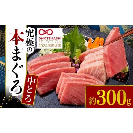 ふるさと納税 マグロ 高知県 宿毛市 本まぐろ中とろ2柵セット 中とろ 300g(21,000円)