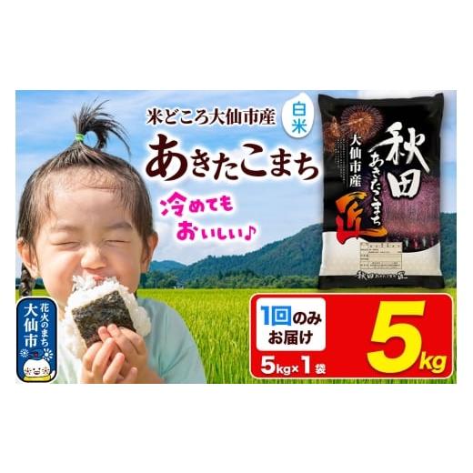 ふるさと納税 米 あきたこまち 秋田県 大仙市 米 あきたこまち 白米 5kg 秋田県大仙市産 精米 令和7年産 通算18回 特A 秋田県産 あきたこまち アキタコマチ 秋…
