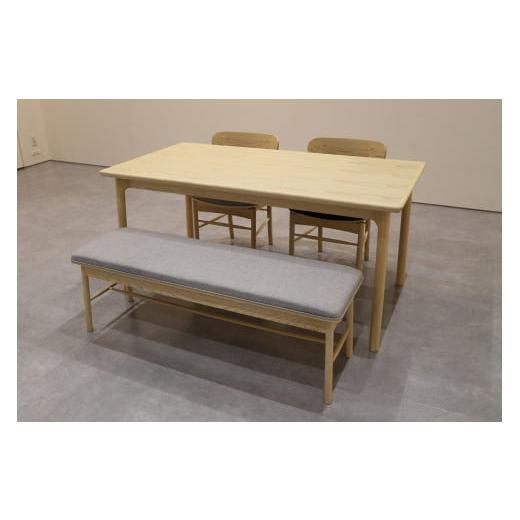 ふるさと納税 家具 テーブル 北海道 東川町 Hygge ダイニングセット 樹種:栓 樹種:栓