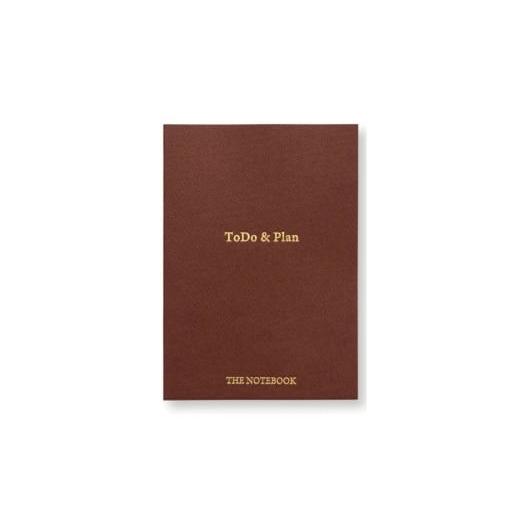 ふるさと納税 文房具・玩具 山形県 酒田市 ToDo&Plan タスク管理ノート A5 サイズ ブラウン SZ0275 A5 サイズ ブラウン