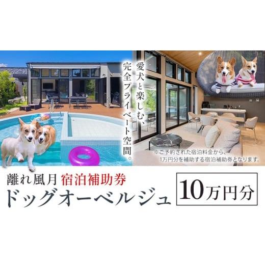 ふるさと納税 宿泊券 ペットと泊まる宿 千葉県 勝浦市 宿泊 離れ 風月 ドッグオーベルジュ 宿泊補助券 10万円分 [30日以内に出荷予定(土日祝除く)]離れ 風月…