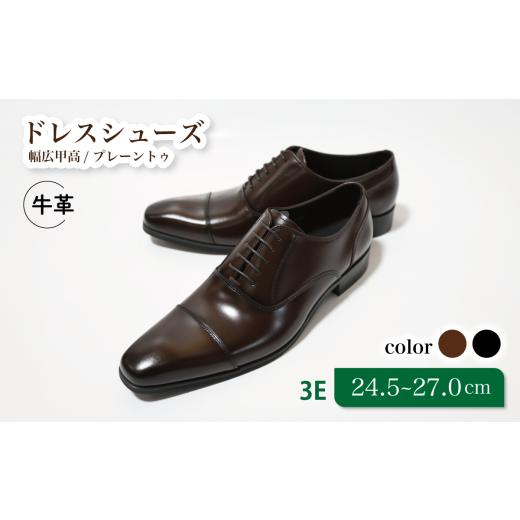 ふるさと納税 ファッション 靴 千葉県 松戸市 LV431 ブラウン 24.5cm トレンドを意識したビジネスシューズ ストレートチップ 24.5cm