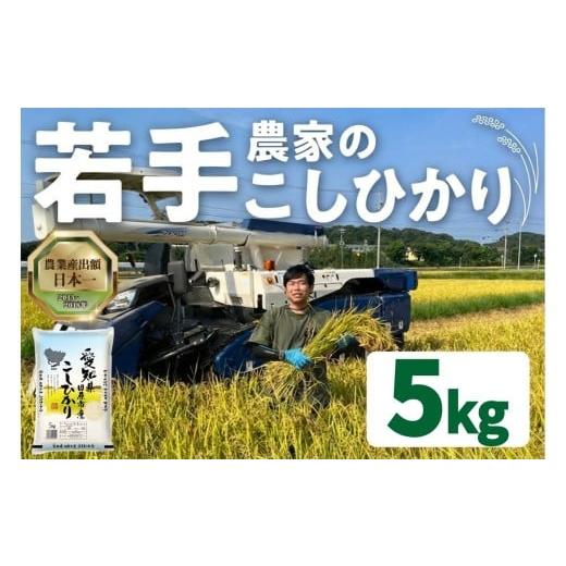 ふるさと納税 米 コシヒカリ 愛知県 田原市 5kg:10月発送 [令和8年産 新米予約]若手農家のこしひかり 5kg 10kg 選べる お米 おこめ 米 コメ ごはん コシヒ…