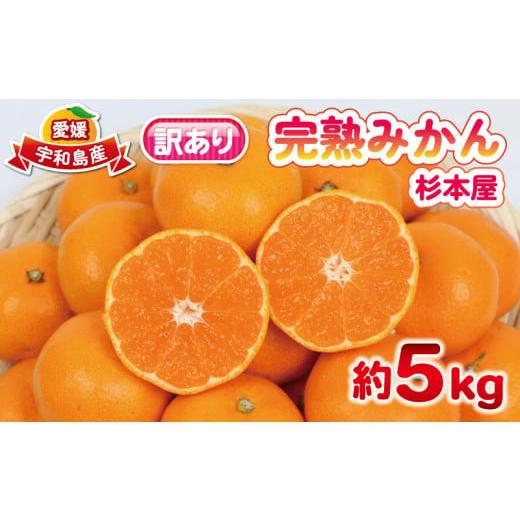 ふるさと納税 果物類 みかん 愛媛県 宇和島市 完熟みかん 訳あり 完熟 みかん 早生みかん 5kg 杉本屋 先行予約 完熟 温州みかん みかん ミカン mikan 早生 温…