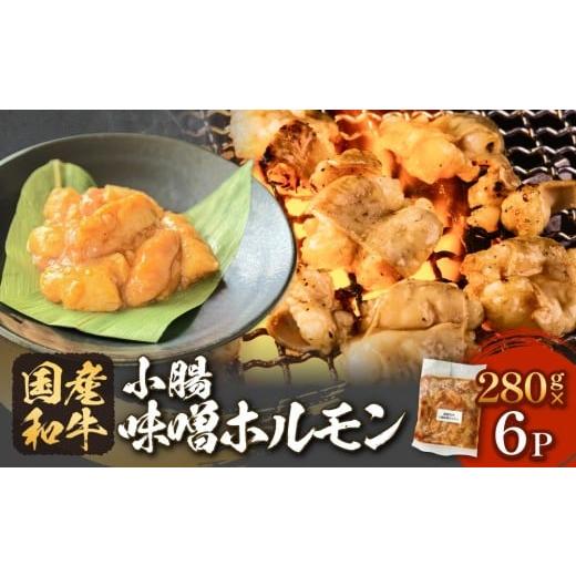 ふるさと納税 牛肉 ホルモン 宮城県 石巻市 国産和牛 味噌 ホルモン 6P 味噌ホルモン 牛ホルモン 小腸 国産 宮城県産 味付 モツ 和牛 肉 お肉 牛肉 牛 内臓 宮…