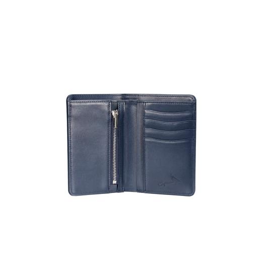 ふるさと納税 財布 兵庫県 豊岡市  高島屋選定品 豊岡財布 craftsmanship AI（藍）Jacket Wallet Short CW012 勝色 ／ 財布 二つ折り財布 ブランド メンズ 二…の画像