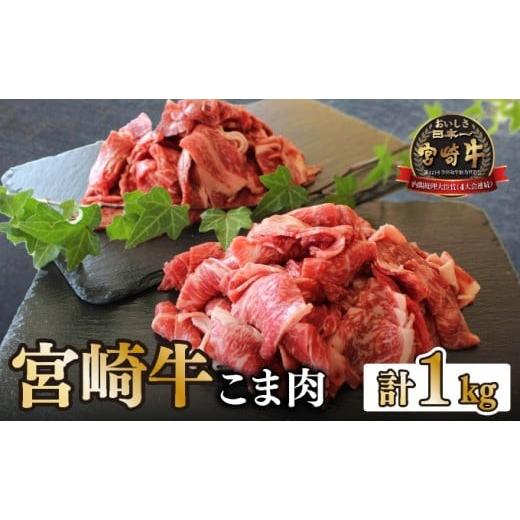 ふるさと納税 牛肉 焼肉・バーベキュー 宮崎県 串間市 KU032-1 宮崎牛 こま肉200g×5袋(計1kg) 200g×5袋(計1kg)