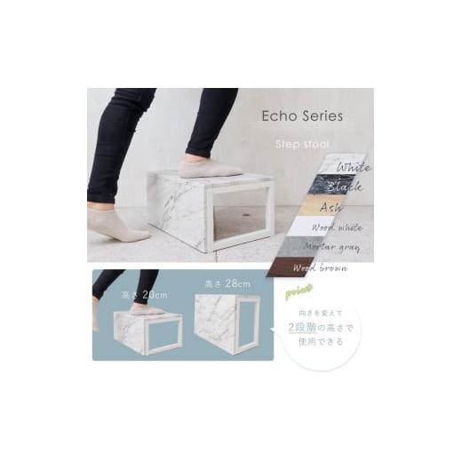 ふるさと納税 雑貨・日用品 インテリア 兵庫県 小野市 踏み台 Echo(エコー) ブラック ブラック