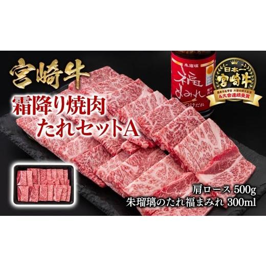 ふるさと納税 牛肉 焼肉・バーベキュー 宮崎県 西都市 内容量が選べる 宮崎牛 霜降り焼肉500g &タレセットA ブランド牛肉 4等級以上 ミヤチク 内閣総理大臣…