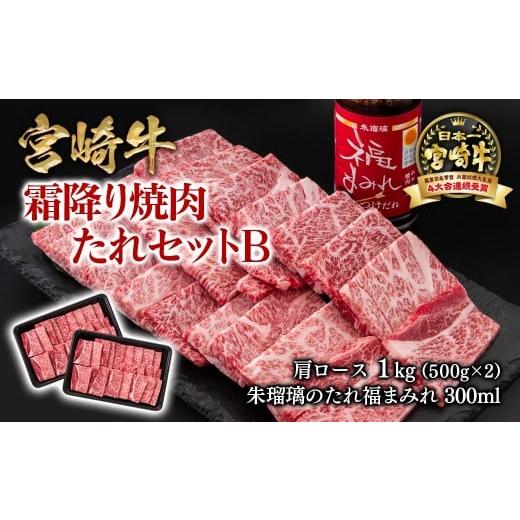 ふるさと納税 牛肉 焼肉・バーベキュー 宮崎県 西都市 内容量が選べる 宮崎牛 霜降り焼肉500g×2&タレセットB ブランド牛肉 4等級以上 ミヤチク 内閣総理大…