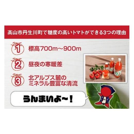 ふるさと納税 果汁飲料 トマト 岐阜県 高山市  定期便全3回 マルオリ トマトジュース 1L×4本入ｘ3回 食塩無添加 ｜ トマトジュース 無塩 無添加 無塩 無添加…の画像