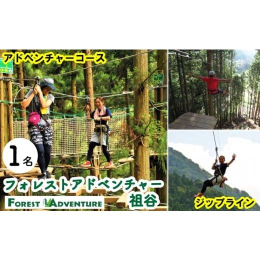 ふるさと納税 体験チケット 徳島県 三好市 フォレストアドベンチャー祖谷 1名 アドベンチャーコース 利用券 ジップライン アクティビティ 徳島県 三好市 みよ…