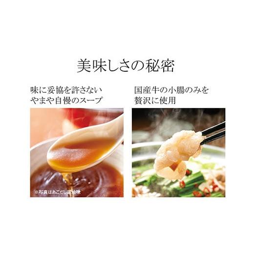 ふるさと納税 モツ鍋 福岡県 宗像市 博多もつ鍋やまや もつ鍋仕かける あごだし醤油味（1-2人前） やまや _HA1699