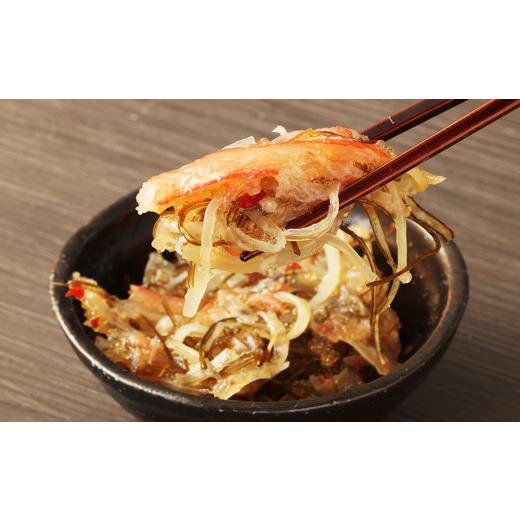 ふるさと納税 エビ・カニ等 カニ 北海道 小樽市  6回定期便 かに松前漬 合計640g（160g×4） かに 松前漬 1回あたり 640g（160g×4パック） ×6回 合計 24パッ…の画像