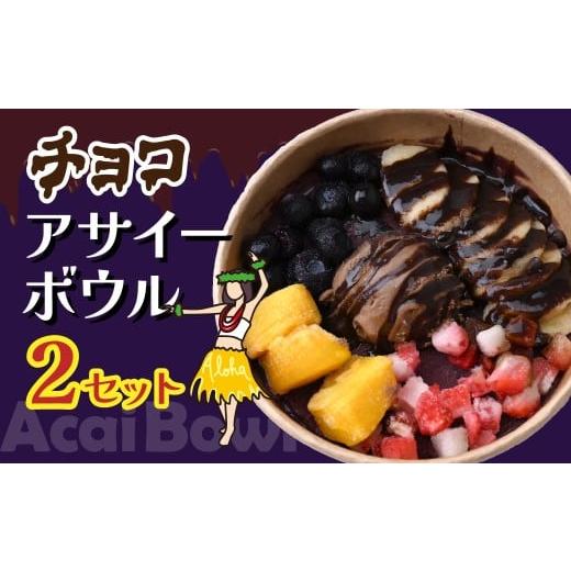 ふるさと納税 アイス・ヨーグルト 埼玉県 北本市 チョコアサイーボウル 2個 レギュラー | 冷凍 アサイーボール アサイー 冷凍アサイー ACAI 朝食 ダイエット …