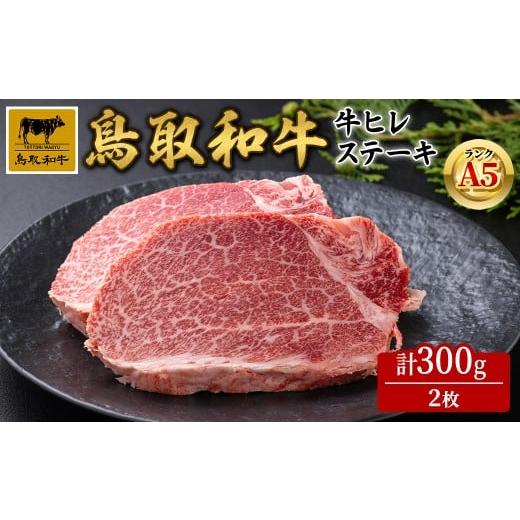 ふるさと納税 牛肉 ステーキ 鳥取県 境港市 A5鳥取県産黒毛和牛ヒレステーキ(2枚) sm-DH004 カタセイ 2枚(計300g)