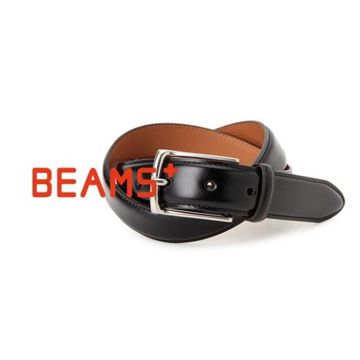 ふるさと納税 小物 東京都 台東区 BEAMS PLUS コードバンベルト〈ブラック〉(サイズ：30) サイズ：30_1