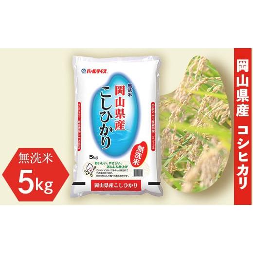 ふるさと納税 米 コシヒカリ 岡山県 井原市 令和7年産 無洗米 岡山県産こしひかり5kg