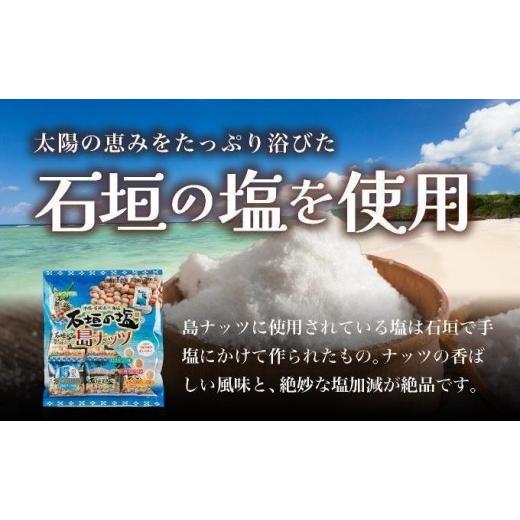 ふるさと納税 御菓子 詰合せ 沖縄県 石垣市 石垣の塩 島木ノ実 大×5袋 大(16g×15)×5袋