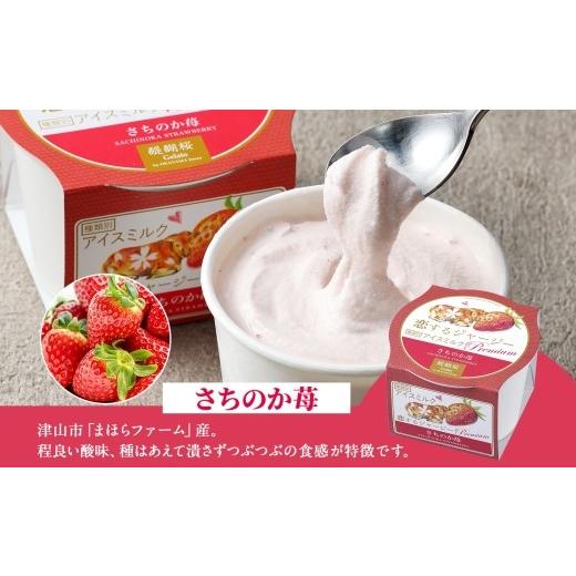 ふるさと納税 菓子 アイス 岡山県 真庭市  ジェラート醍醐桜 熨斗 恋するジャージーPremium2種 （ゴールデンミルク＆さちのか苺）計12個セット ／ 岡山 真庭 …_4