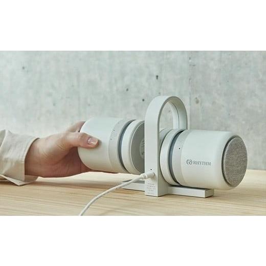 ふるさと納税 TV・オーディオ・カメラ 埼玉県 さいたま市 リズム 防水ポータブルシアタースピーカー MAGSPEAKER DUO ライトグレー　 11100-1818 ライトグレー