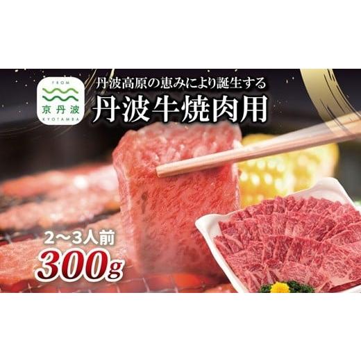 ふるさと納税 牛肉 焼肉・バーベキュー 京都府 京丹波町 丹波牛 焼肉用 300g 2〜3人前 黒毛和牛 国産牛 焼肉 丹波牛 赤身 霜降り 焼肉のタレ付き たれ 京都 丹…