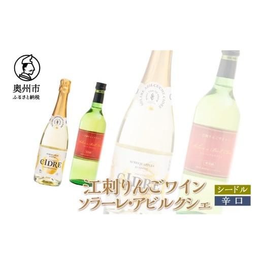ふるさと納税 ワイン スパークリングワイン 岩手県 奥州市 江刺りんごワイン シードル×辛口 720ml 2本セット サンふじ アルコール ソラーレ・アビルクシェ ギ…