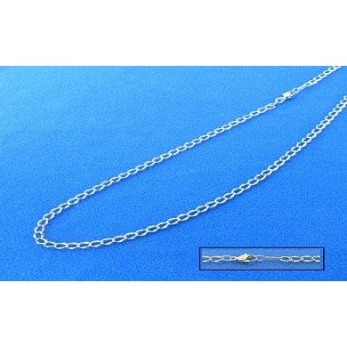 ふるさと納税 ネックレス 長野県 岡谷市 004-006 純チタンネックレス カットチェーン 40cm 40cm