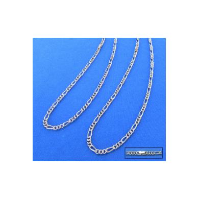 ふるさと納税 ネックレス 長野県 岡谷市 013-034 純チタンネックレス(ペア) フィガロチェーン 50cm,55cm 50cm,55cm