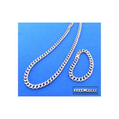 ふるさと納税 ネックレス 長野県 岡谷市 013-035 純チタンネックレスとブレスレット ネ60cm,ブ19cm ネ60cm,ブ19cm