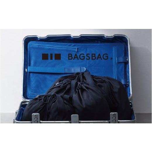 ふるさと納税 カバン 大阪府 東大阪市 BAGSBAG 3 BAGS Lサイズ WH 〈 とてもシンプルで自由な使い方ができる巾着〉 WH_7