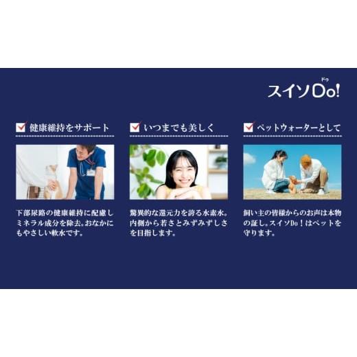 ふるさと納税 水・ミネラルウォーター 〜499mL 東京都 大田区 スイソDo レギュラーサイズ 240ml×10本 高濃度水素水 ペット用水素水 保存水 非常持ち出し用ア…の画像