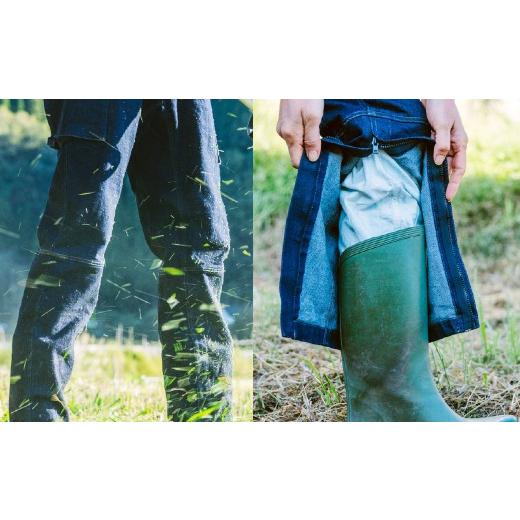 ふるさと納税 服 男 大分県 竹田市 日々の服 草刈りパンツ size2 size2の画像