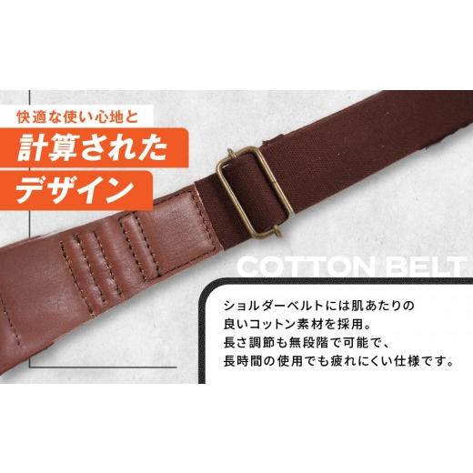 ふるさと納税 アウトドアグッズ バッグ 京都府 京都市  デグナー レザーボディバッグ バナナ W-105 ブラック｜京都 バイクギア 人気ブランド レザーアイテム［…_4